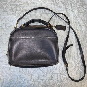 Vintage Coach Lunchbox Crossbody Bag